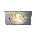 114396, NEW TRIA 68 LED SQUARE SET ���������� SLV � COB LED 9�� (12��), 3000�, 800lm, 38�, � ��. �������, ������