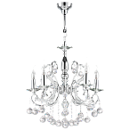 708054 (MD 300019-5) Люстра подвесная ELEGANTE 5х60W E14 ХРОМ 708054 (MD 300019-5) Люстра подвесная ELEGANTE 5х60W E14 ХРОМ