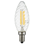933704 ����� LED FILAMENT 220V C35 E14 6W=65W 400-430LM 360G CL 4000K 30000H