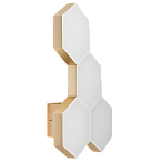 750641 (M�13003032-4�) ��� FAVO LED-20W 960LM Satin Gold 3000K