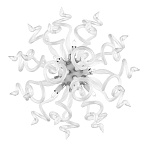 ��� Lightstar MEDUSA 5�40W G9 WHITE+CLEAR/�����+���������� ���. 890650