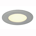 162733, SENSER ROUND 6W ���������� SLV ������������ 350�� c SMD LED 6��, 3000�, 240��, ��� ��, �����������
