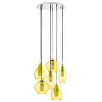 803068 (MD2098-6G) Подвес PENTOLA 6х25W G9 ХРОМ/ОЛИВКОВЫЙ 803068 (MD2098-6G) Подвес PENTOLA 6х25W G9 ХРОМ/ОЛИВКОВЫЙ
