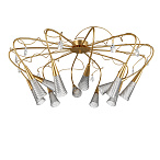 Люстра Lightstar AEREO 12х25W G9 gold foil арт. 711123 Люстра Lightstar AEREO 12х25W G9 gold foil арт. 711123