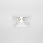 Встраиваемый светильник Maytoni Alfa LED 4000K 1x15Вт 36° Dim Triac DL043-01-15W4K-D-SQ-W Встраиваемый светильник Maytoni Alfa LED 4000K 1x15Вт 36° Dim Triac DL043-01-15W4K-D-SQ-W