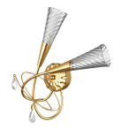 ��� Lightstar AEREO 2�25W G9 gold foil ���. 711633