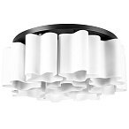 802097 (NUBI-X9A) Люстра NUBI 9х40W E27 ЧЕРНЫЙ МАТОВЫЙ/БЕЛЫЙ (в комплекте) 802097 (NUBI-X9A) Люстра NUBI 9х40W E27 ЧЕРНЫЙ МАТОВЫЙ/БЕЛЫЙ (в комплекте)