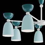 Подвесной светильник Cloches E14x7 MOD113PL-07BL Подвесной светильник Cloches E14x7 MOD113PL-07BL