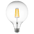 933202 ����� LED FILAMENT 220V G125 E27 10W=100W 920LM 360G CL 3000K 30000H