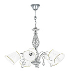 Люстра Lightstar ESEDRA 5x40W E27 SILVER FOIL ткань арт. 796159 Люстра Lightstar ESEDRA 5x40W E27 SILVER FOIL ткань арт. 796159
