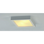 148002, PLASTRA 104 E27 SQUARE ���������� SLV ���������� ��� 2-� ���� E27 �� 25�� ����., ����� ����