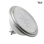 1001570, LED QPAR111 GU10 �������� ����� SLV 230�, 7��, 3000K, 730��, 25�, ����������� ������