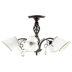 Люстра Lightstar ESEDRA 5x40W E27 BROWN ткань арт. 796058 Люстра Lightstar ESEDRA 5x40W E27 BROWN ткань арт. 796058