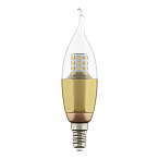 940622 ����� LED 220V CA35 E14 7W=70W 460LM 60G CL/GD 3000K 20000H