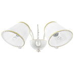 796626 Бра ESEDRA 2x40W E27 ANTIC WHITE ткань 796626 Бра ESEDRA 2x40W E27 ANTIC WHITE ткань