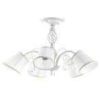 Люстра Lightstar ESEDRA 5x40W E27 ANTIC WHITE ткань арт. 796056 Люстра Lightstar ESEDRA 5x40W E27 ANTIC WHITE ткань арт. 796056
