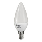 940512 ����� LED 220V C35 E14 6W=60W 500LM 360G 3000K DIMM