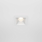 Встраиваемый светильник Maytoni Alfa LED 3000K 1x10Вт 36° DL043-01-10W3K-SQ-W Встраиваемый светильник Maytoni Alfa LED 3000K 1x10Вт 36° DL043-01-10W3K-SQ-W