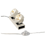 147671, KALU FLOOR 2 LED ���������� SLV ��������� � COB LED 2� 10�� (21��), 3000K, 1320lm, 24�, ������/ �����