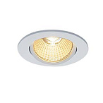 114381, NEW TRIA 68 LED ROUND SET ���������� SLV � COB LED 9�� (12��), 3000�, 800lm, 38�, � ��. �������, �����
